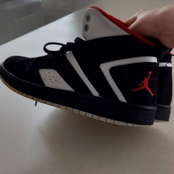 Jordan Shoes Nike Jordan Flight Legend Black White And Red Size 8